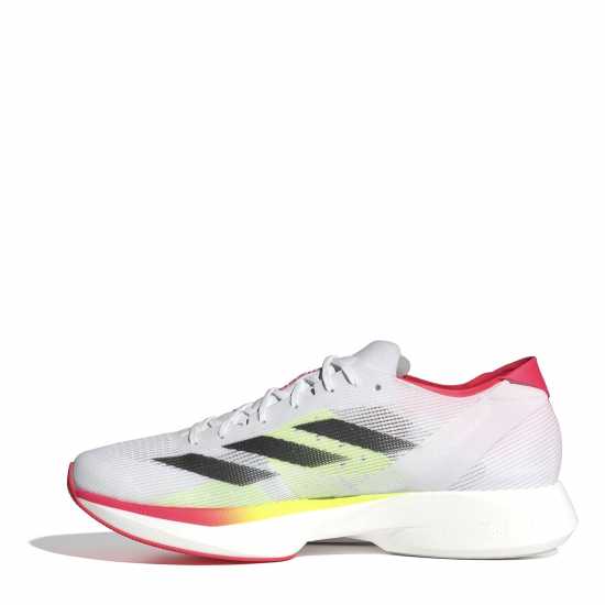 Adidas Мъжки Маратонки За Бягане Adizero Takumi Sen 10 Mens Running Shoes Бяло/Червено Мъжки маратонки за бягане