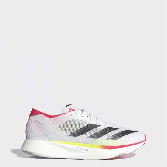 Adidas Мъжки Маратонки За Бягане Adizero Takumi Sen 10 Mens Running Shoes Бяло/Червено Мъжки маратонки за бягане