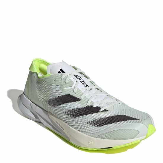 Adidas Мъжки Маратонки За Бягане Adizero Adios 8 Mens Running Shoes Сиво/Жълто Мъжки високи кецове