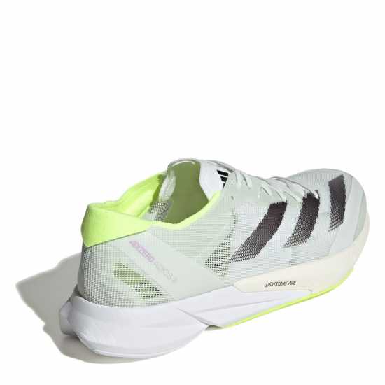 Adidas Мъжки Маратонки За Бягане Adizero Adios 8 Mens Running Shoes Сиво/Жълто Мъжки високи кецове