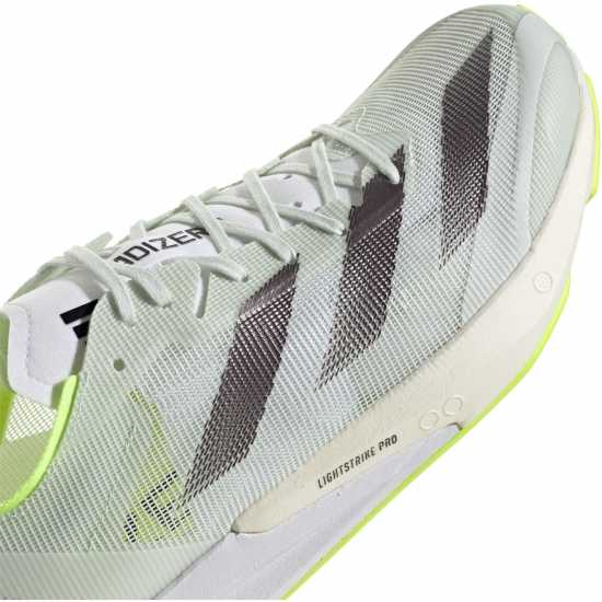 Adidas Мъжки Маратонки За Бягане Adizero Adios 8 Mens Running Shoes Сиво/Жълто Мъжки високи кецове