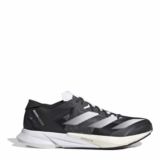 Adidas Мъжки Маратонки За Бягане Adizero Adios 8 Mens Running Shoes Черно/Бяло Мъжки високи кецове