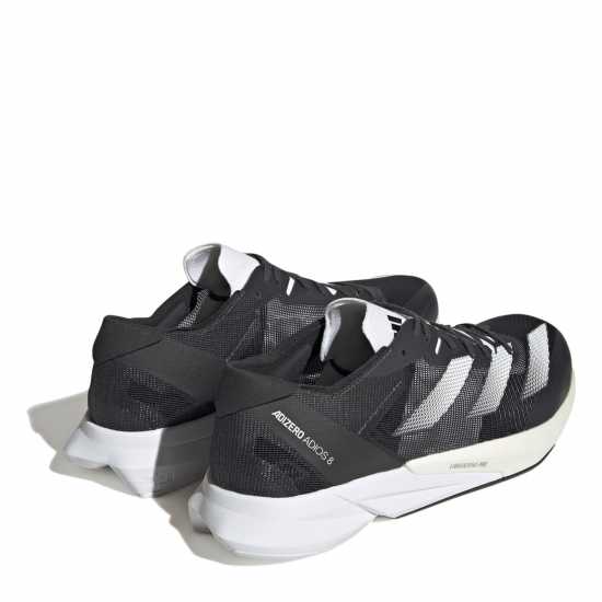 Adidas Мъжки Маратонки За Бягане Adizero Adios 8 Mens Running Shoes Черно/Бяло Мъжки високи кецове