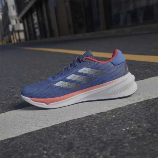 Adidas Мъжки Маратонки За Бягане Supernova Stride Mens Running Shoes Кобалтово синьо Мъжки високи кецове