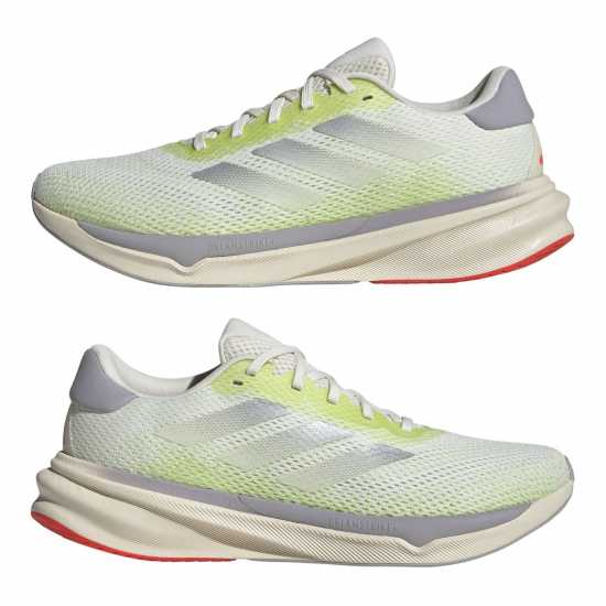 Adidas Мъжки Маратонки За Бягане Supernova Stride Mens Running Shoes Оф бяло Мъжки маратонки за бягане