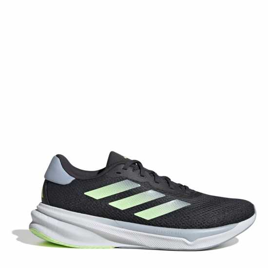 Adidas Мъжки Маратонки За Бягане Supernova Stride Mens Running Shoes Въглерод/Зелено Мъжки високи кецове