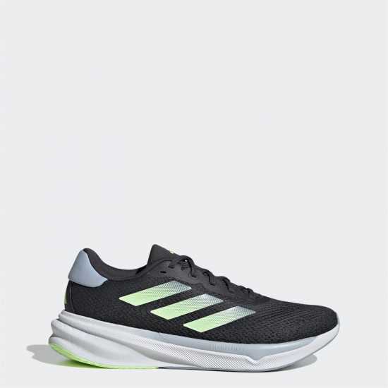 Adidas Мъжки Маратонки За Бягане Supernova Stride Mens Running Shoes Въглерод/Зелено Мъжки високи кецове