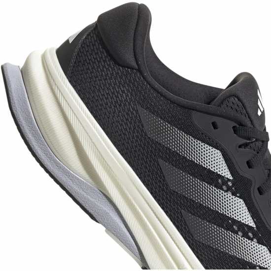 Adidas Supernova Solution Mens Running Shoe Черно/Бяло Мъжки високи кецове