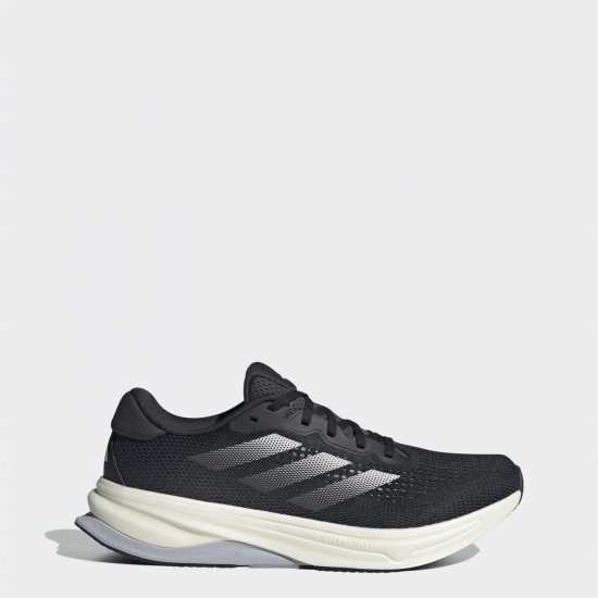 Adidas Supernova Solution Mens Running Shoe Черно/Бяло Мъжки високи кецове