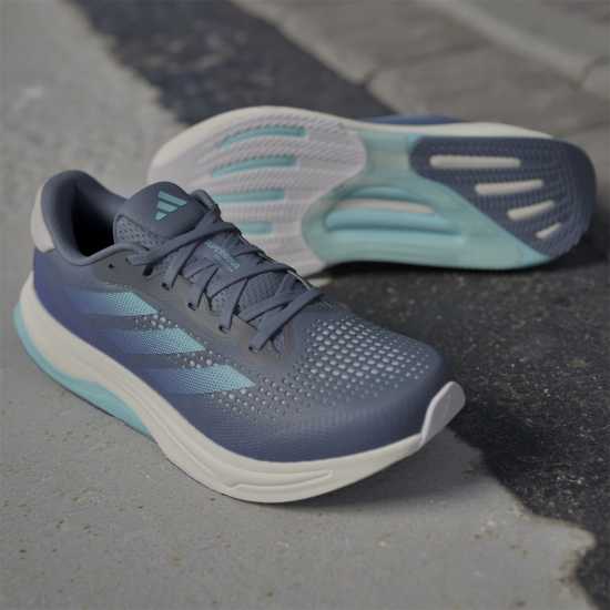 Adidas Supernova Solution Mens Running Shoe Мастило/Аква 