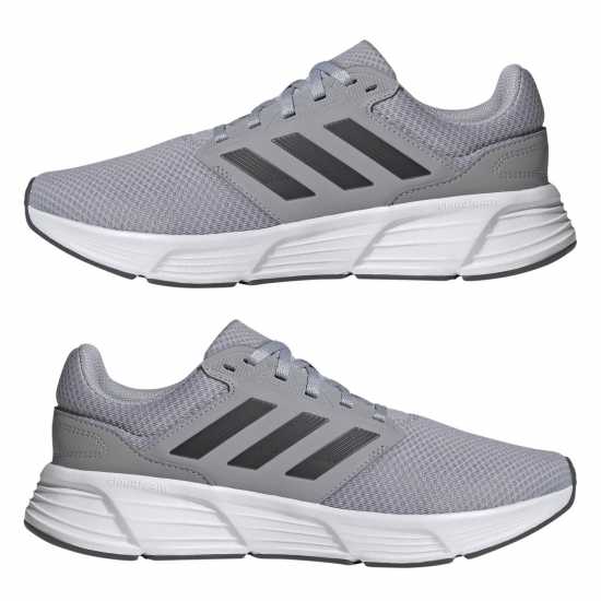 Adidas Galaxy 6 Shoes Mens Halo Silver/Wht Мъжки високи кецове