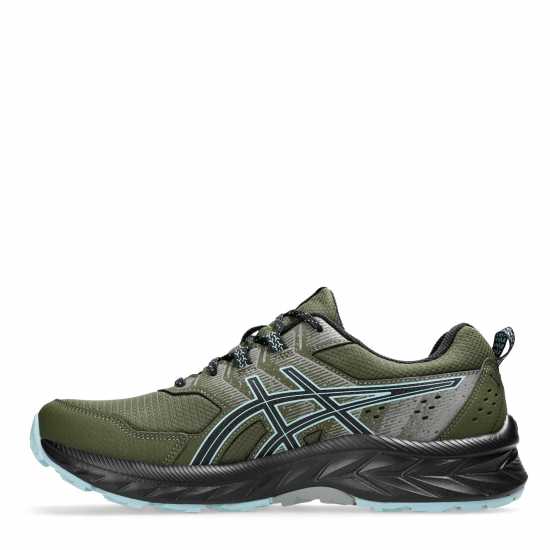 Asics Gel Venture 9 Men's Trail Running Shoes Green/Blue Мъжки туристически обувки