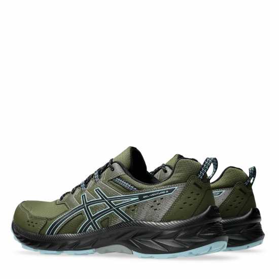 Asics Gel Venture 9 Men's Trail Running Shoes Green/Blue Мъжки туристически обувки