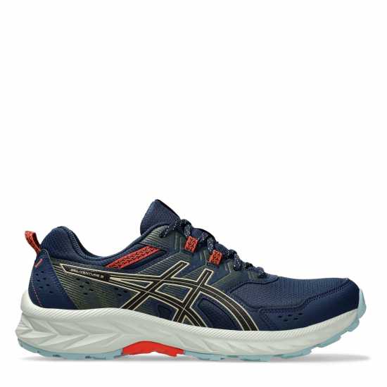 Asics Gel Venture 9 Men's Trail Running Shoes Navy/Grey Мъжки туристически обувки