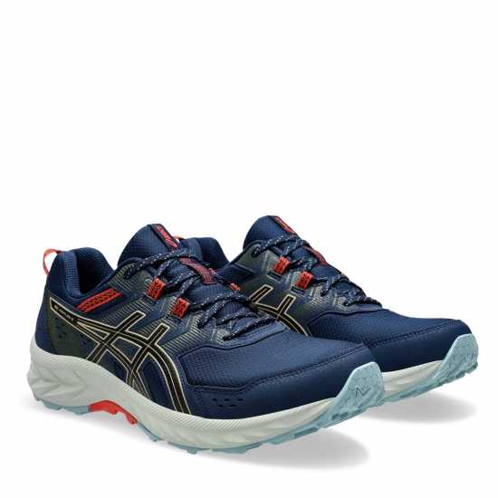 Asics Gel Venture 9 Men's Trail Running Shoes Navy/Grey Мъжки туристически обувки