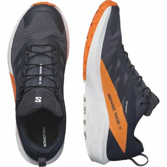 Salomon Sense Ride 5 GoreTex Men's Trail Running Shoes Мастило Мъжки маратонки за бягане