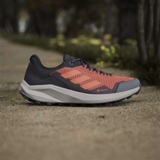 Adidas Мъжки Маратонки За Бягане Terrex Trail Rider Gore-Tex Trail Mens Running Shoes Оранжево/Черно Мъжки туристически обувки