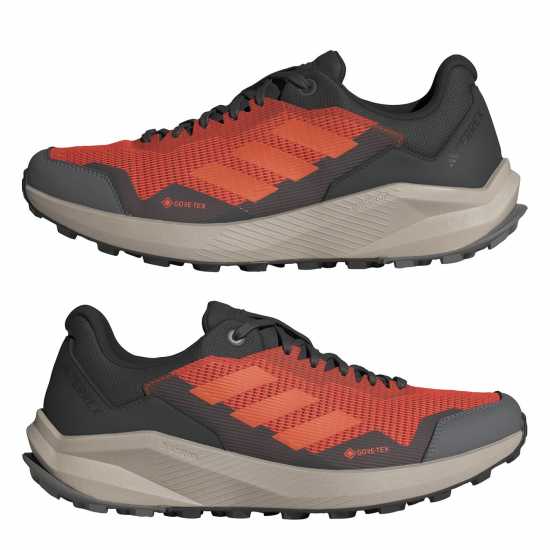 Adidas Мъжки Маратонки За Бягане Terrex Trail Rider Gore-Tex Trail Mens Running Shoes Оранжево/Черно Мъжки туристически обувки