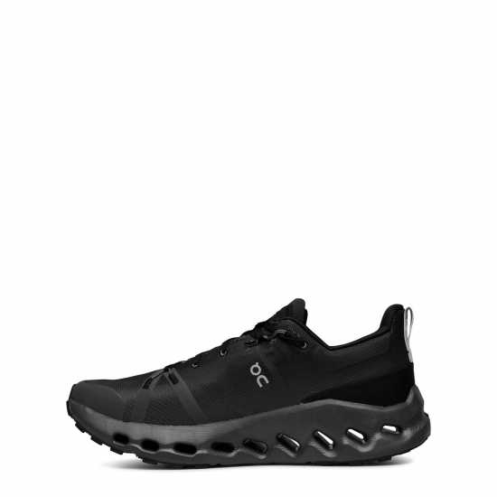 Мъжки Обувки За Бягане On Cloudsurfer Trail Waterproof Running Shoes Mens Черно/Затъмнение Мъжки туристически обувки