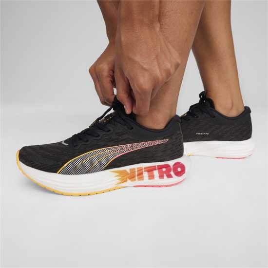 Puma Deviate Nitro 2 Women's Running Shoes Черно/Залез Атлетика