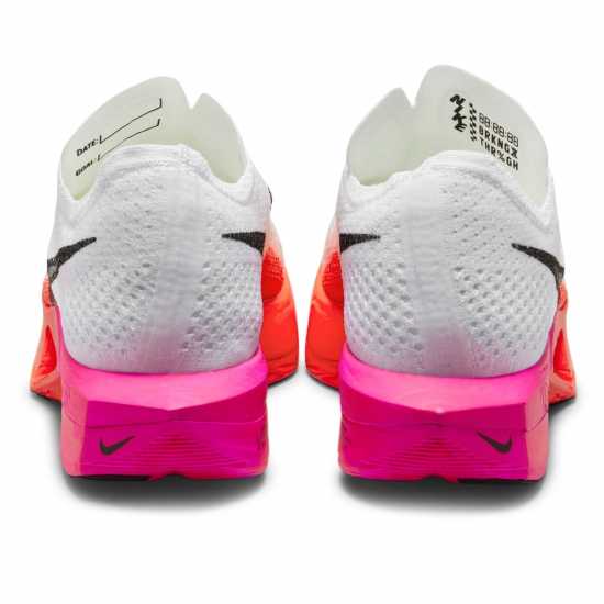 Nike Zoomx Vaporfly 3 Running Trainers Womens White/Crimson Атлетика