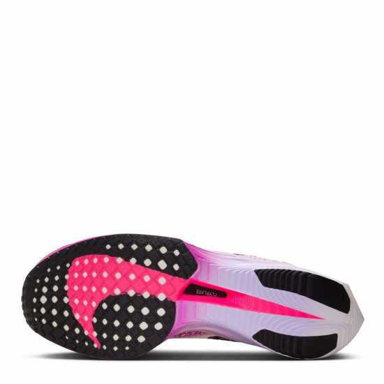 Nike Zoomx Vaporfly 3 Running Trainers Womens Бяло/Лилаво 