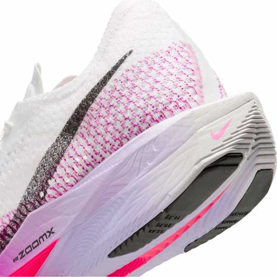 Nike Zoomx Vaporfly 3 Running Trainers Womens Бяло/Лилаво 