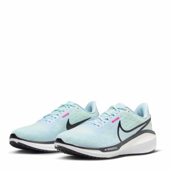 Nike Vomero 17 Women's Road Running Shoes Глакиер Син 