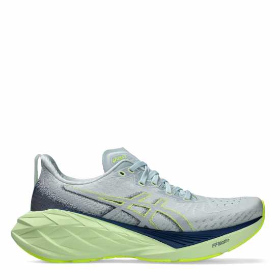 Asics Novablast 4 Running Shoes Womens Сиво/Синьо Дамски маратонки