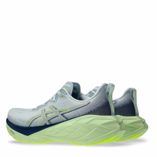 Asics Novablast 4 Running Shoes Womens Сиво/Синьо Дамски маратонки