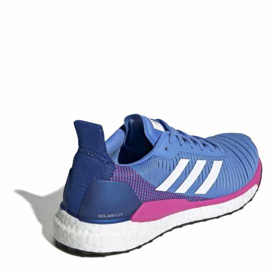 Adidas Мъжки Маратонки За Бягане Solar Glide 19 Womens Running Shoes Бяло Маратонки с висок свод