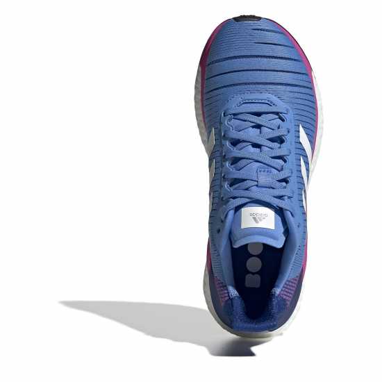 Adidas Мъжки Маратонки За Бягане Solar Glide 19 Womens Running Shoes Бяло Маратонки с висок свод