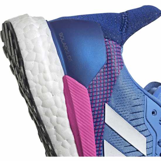 Adidas Мъжки Маратонки За Бягане Solar Glide 19 Womens Running Shoes Бяло Маратонки с висок свод