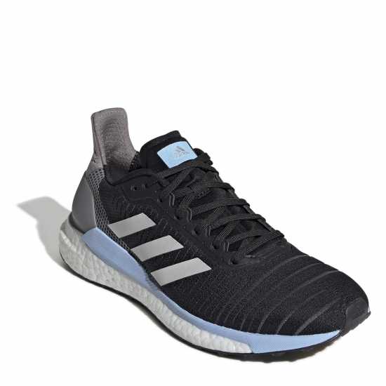 Adidas Мъжки Маратонки За Бягане Solar Glide 19 Womens Running Shoes Черно Маратонки с висок свод