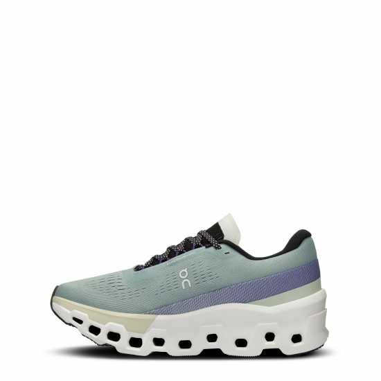 On Cloudmonster 2 Running Shoes Womens Минерал/Алое Маратонки с висок свод