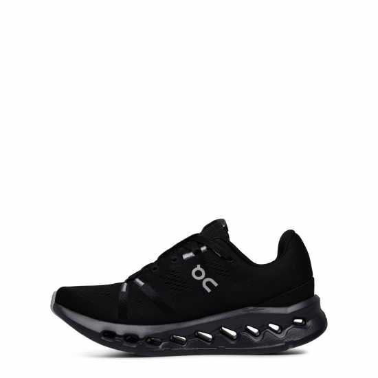 On Running Cloudsurfer Running Trainers Womens Всички черни Атлетика