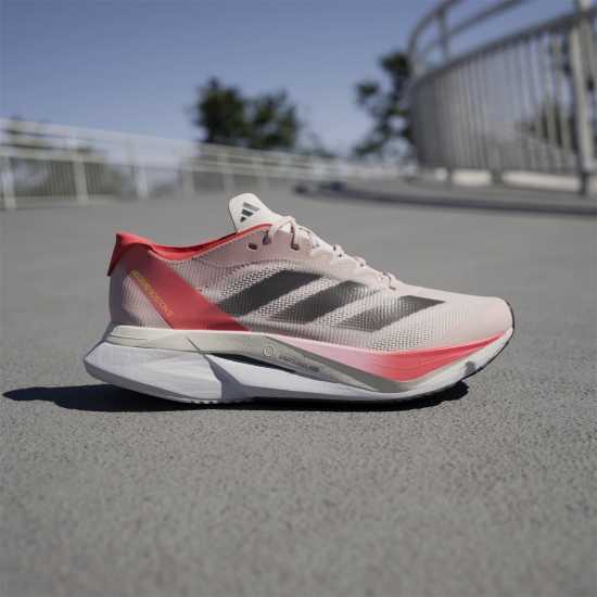 Adidas Мъжки Маратонки За Бягане Adizero Boston 12 Womens Running Shoes Аурора Маратонки с висок свод