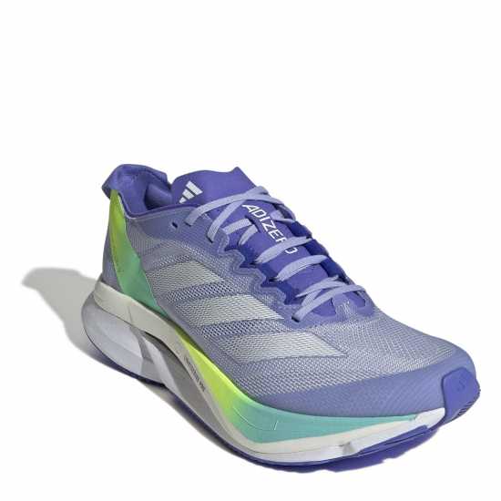 Adidas Мъжки Маратонки За Бягане Adizero Boston 12 Womens Running Shoes Кобалтово синьо 