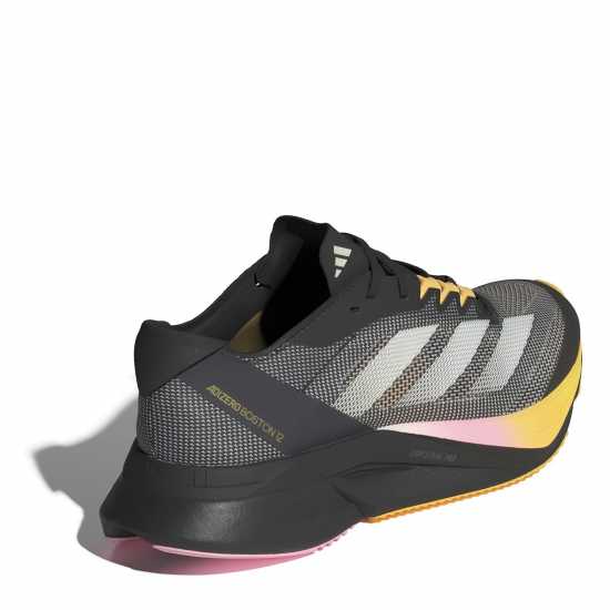 Adidas Мъжки Маратонки За Бягане Adizero Boston 12 Womens Running Shoes Black/Spark Маратонки с висок свод