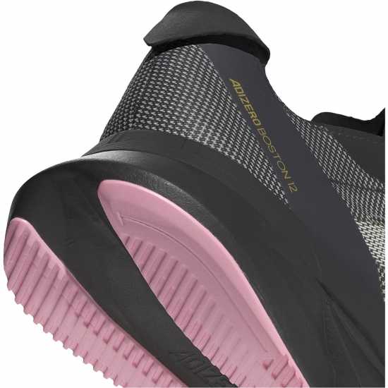 Adidas Мъжки Маратонки За Бягане Adizero Boston 12 Womens Running Shoes Black/Spark Маратонки с висок свод