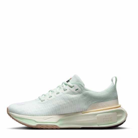 Nike Мъжки Маратонки За Бягане Zoomx Invincible 3 Flyknit Womens Running Shoes Зелено/Яхта Атлетика