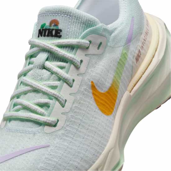 Nike Мъжки Маратонки За Бягане Zoomx Invincible 3 Flyknit Womens Running Shoes Зелено/Яхта Атлетика