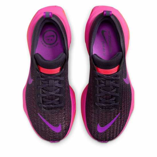 Nike Мъжки Маратонки За Бягане Zoomx Invincible 3 Flyknit Womens Running Shoes Тъмно виноградно Маратонки с висок свод