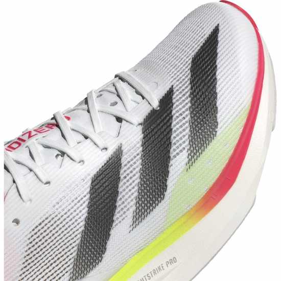 Adidas Мъжки Маратонки За Бягане Adizero Takumi Sen 10 Womens Running Shoes Бяло/Червено 