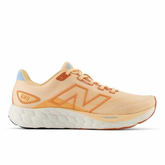 New Balance Balance 680V8 Road Running Shoes Womens Оранжево Маратонки с висок свод