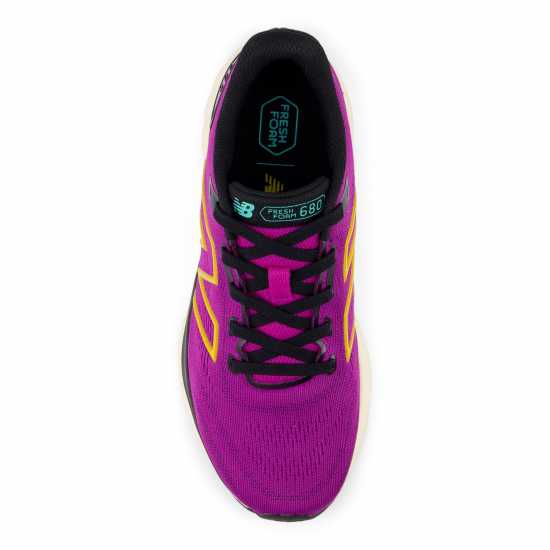 New Balance Balance 680V8 Road Running Shoes Womens Лилаво Маратонки с висок свод