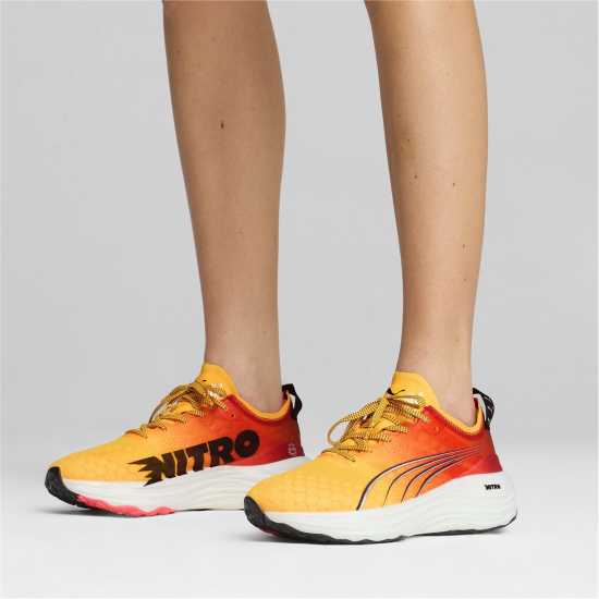 Puma Мъжки Маратонки За Бягане Foreverrun Nitro Womens Running Shoes Слънчев поток Атлетика