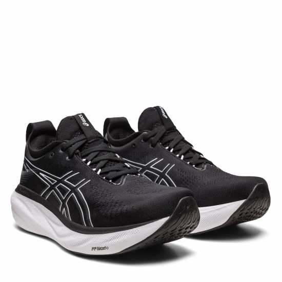 Asics GEL-Nimbus 25 Women's Running Shoes Черно/сребро Дамски маратонки