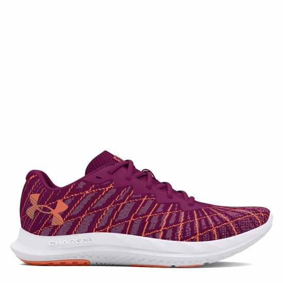 Under Armour Charged Breeze 2 Running Shoes Womens Лилав Гемини Атлетика