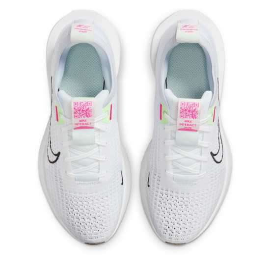 Nike Interact Run Women's Running Shoes White/Black Дамски маратонки